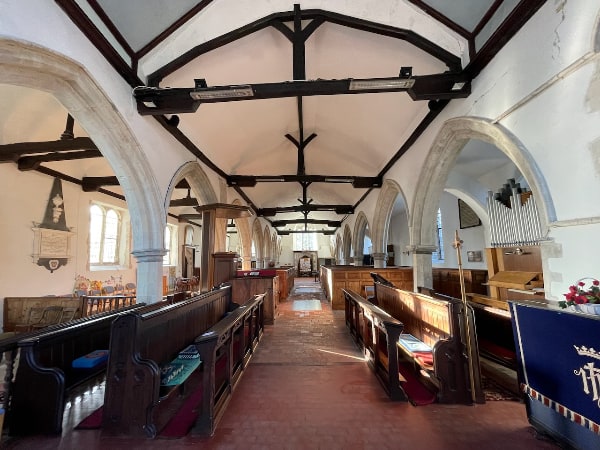 St Augustine Church, Brookland Interior