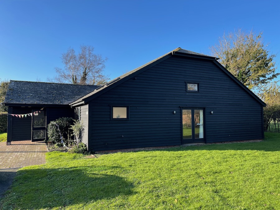 Brooklands Village Hall from right side