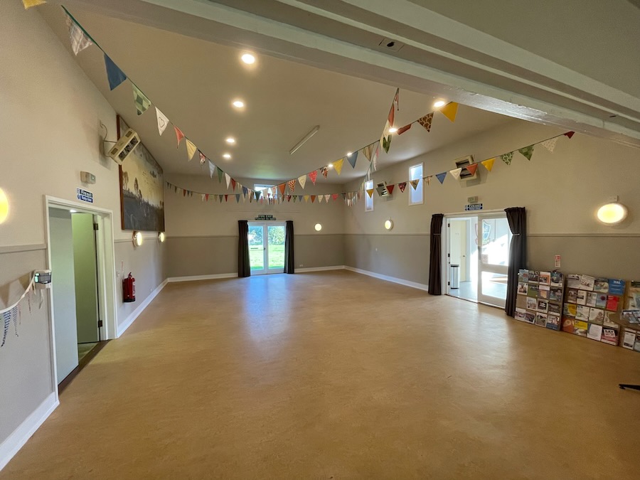 Brooklands Village Hall Interior