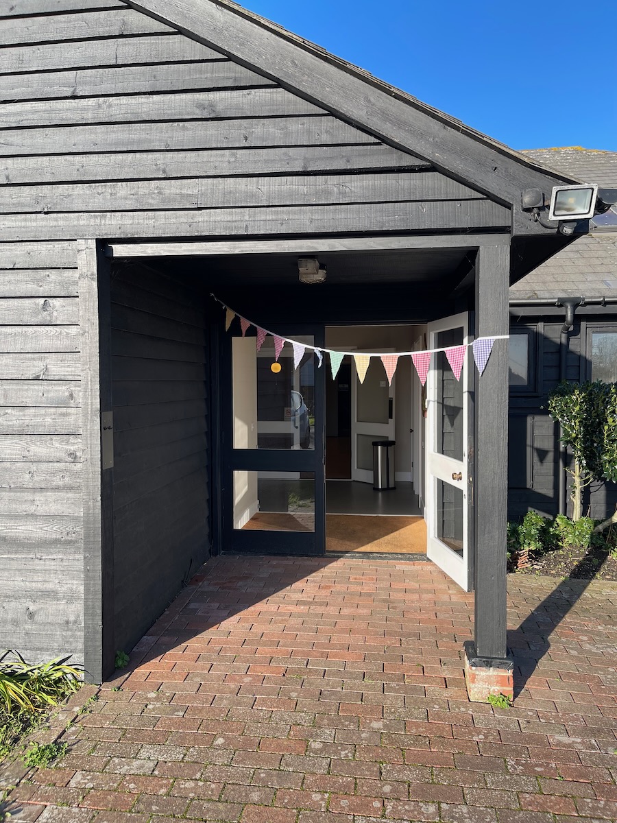 Brooklands Village Hall Entrance