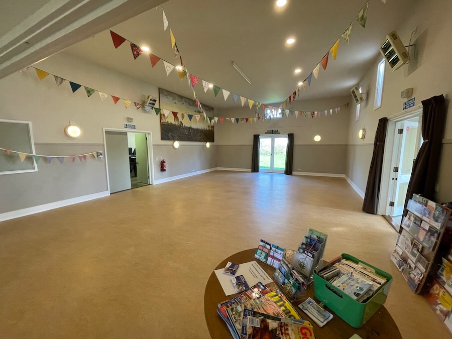 Brooklands Village Hall Interior