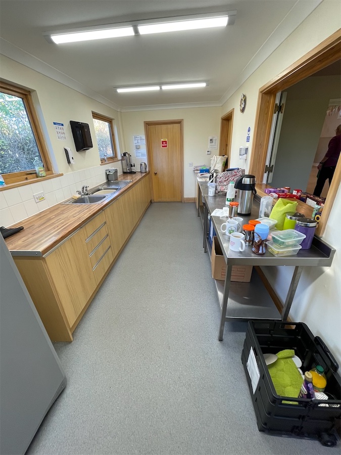 Brookland village Hall Kitchen