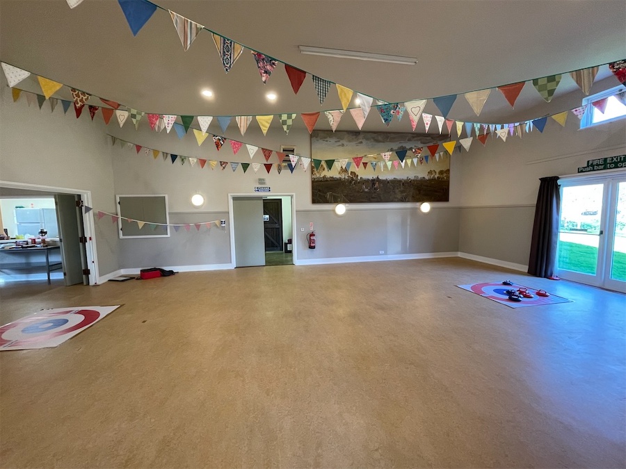 Brooklands Village Hall showing Main Hall