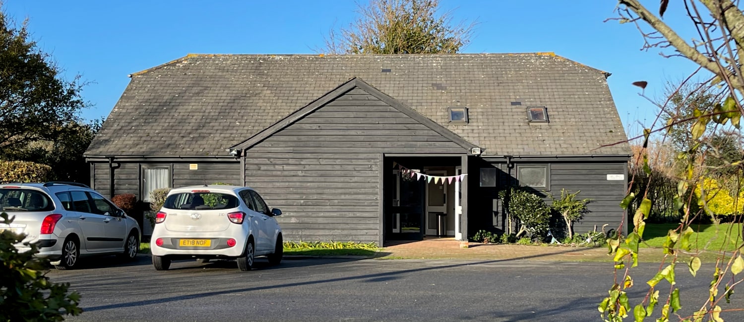 Brookland Village Hall from the front